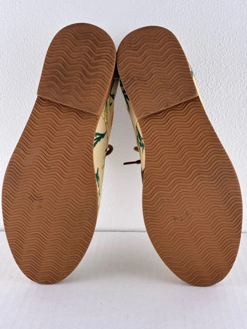 Insecta Aries Oxford Shoes Sz 7 Floral Canvas Vegan Comfort Cottagecore - Picture 5 of 10